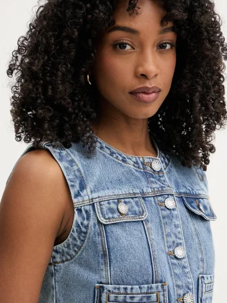 Morgan безрукавка джинсова