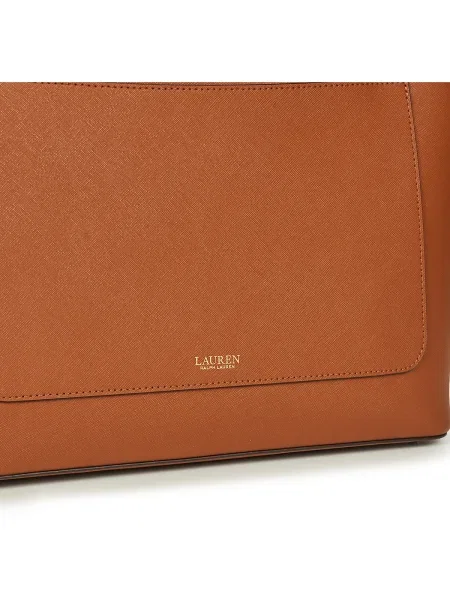 Geantă Lauren Ralph Lauren maro