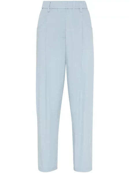 Pantaloni Brunello Cucinelli albastru
