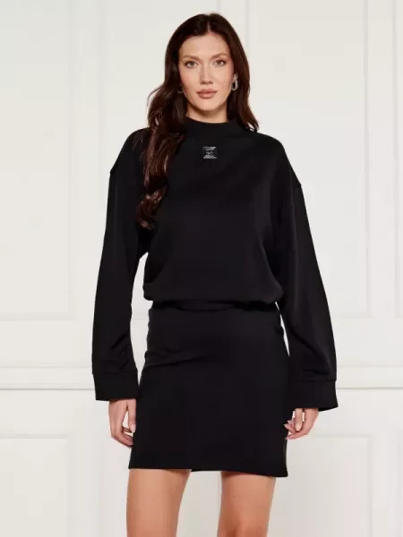 HUGO Rochie Norrigan negru