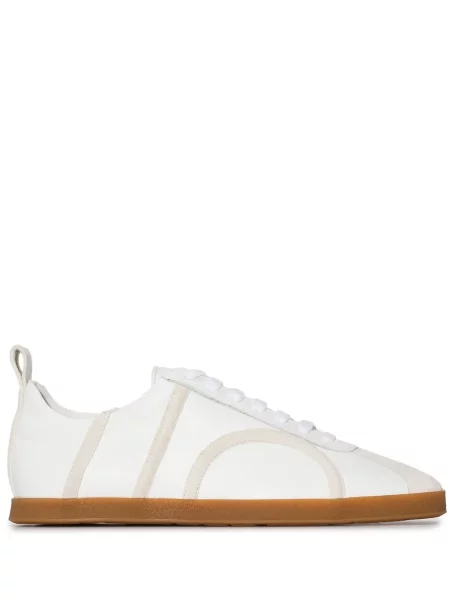 Top Toteme din piele alb