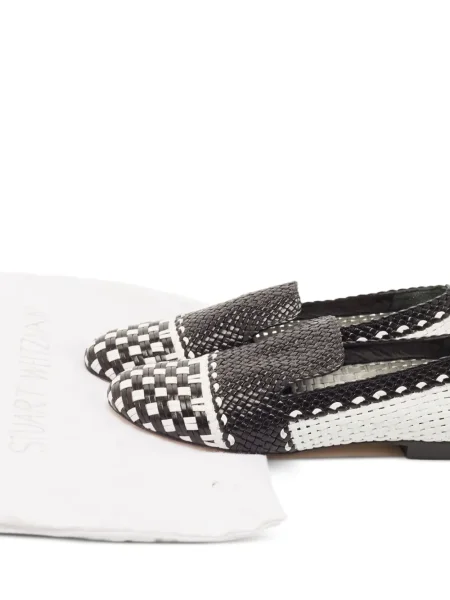 Pantofi loafer Stuart Weitzman din piele negru
