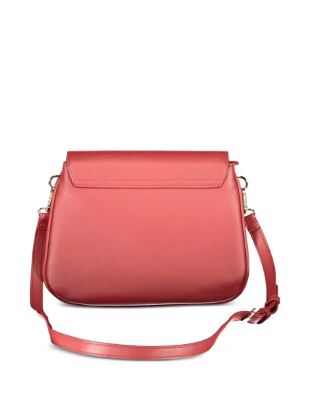 Crossbody táska Mario Valentino autogrammal piros