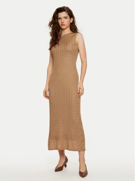 Tommy Hilfiger Rochie tricotată maro