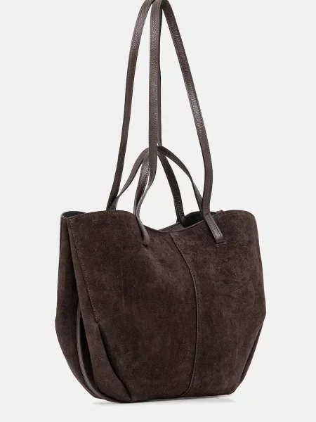 Замшева сумочка Answear.LAB коричневий