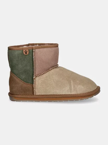 EMU Australia Škornji za sneg Wallaby Mini Patchwork bež
