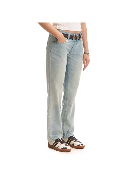 Прямые джинсы Cropp синие