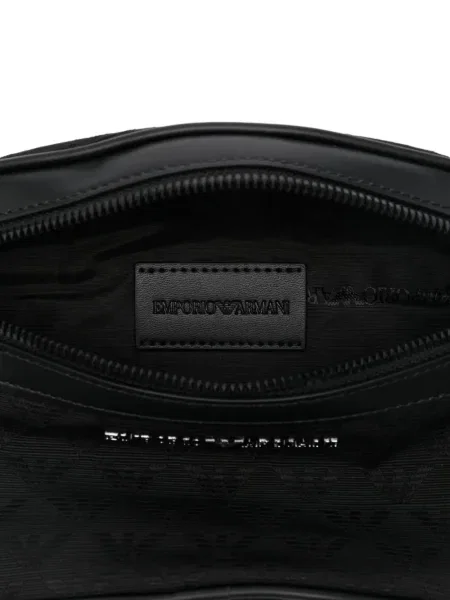 Curea Emporio Armani cu autograf negru