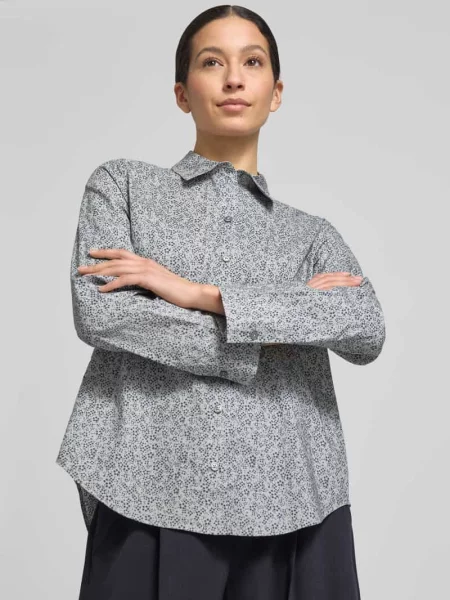 Bluzka koszulowa o kroju regular fit z czystej bawełny Marc O'polo