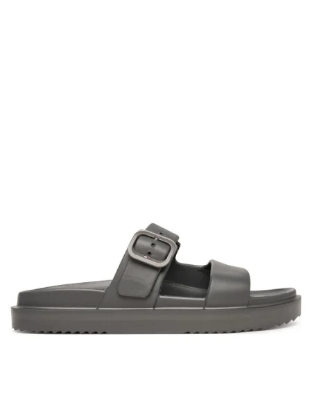 Papuci Tommy Hilfiger gri