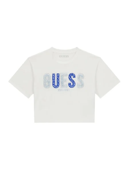Guess Tricou alb
