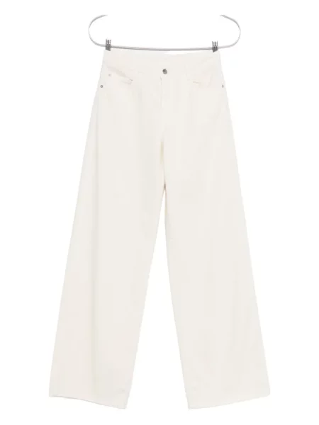 Szerokie jeansy Ermanno Scervino białe
