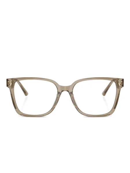 Kvadratiniai akiniai nuo saulės Jimmy Choo Eyewear ruda