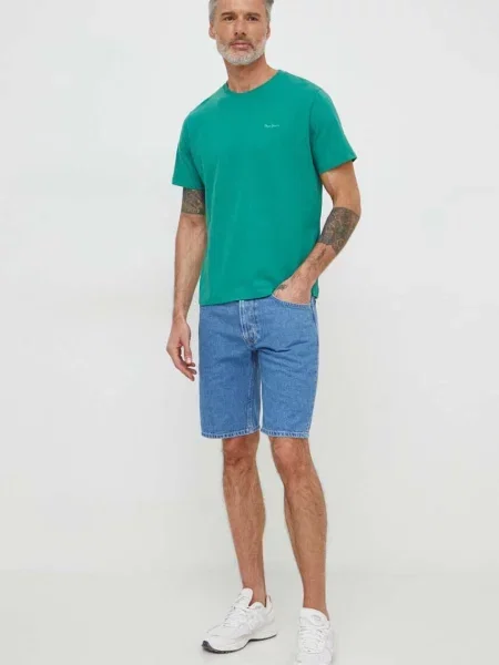 Pepe Jeans kratka majica Connor zelena
