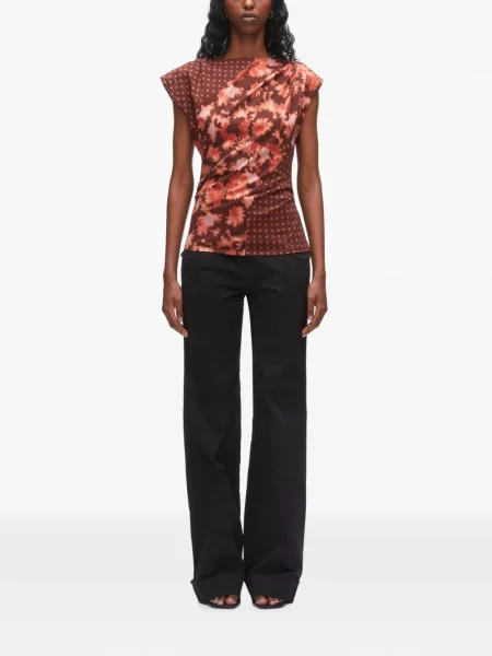 Top 3.1 Phillip Lim drapat maro