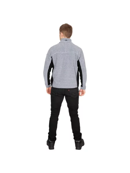 Bluza Polarowa Jynx Z Pełnym Zamkiem szara