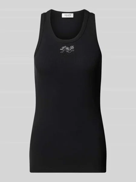 Top Liu Jo White czarny