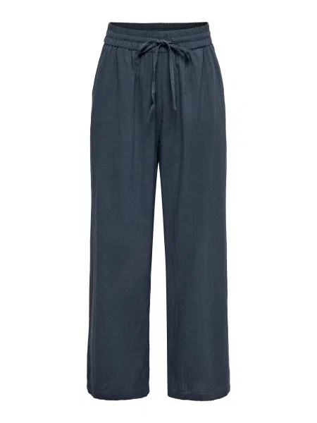 ONLY Pantaloni ONLTIZANA închis albastru