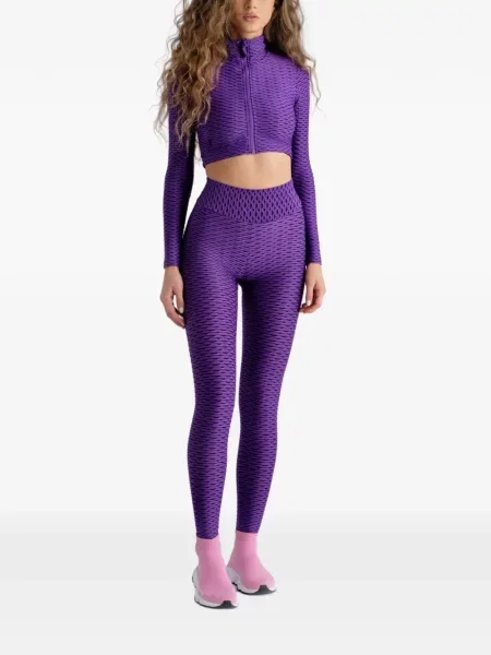 Decupat top Tessitura Body Couture violet