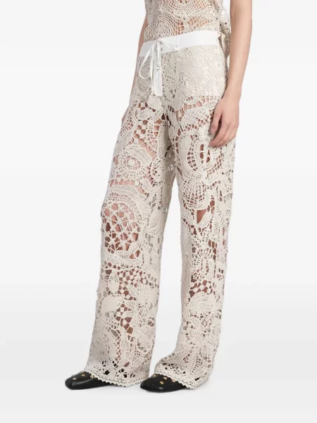 Pantaloni Siedres tricotate cu cordon