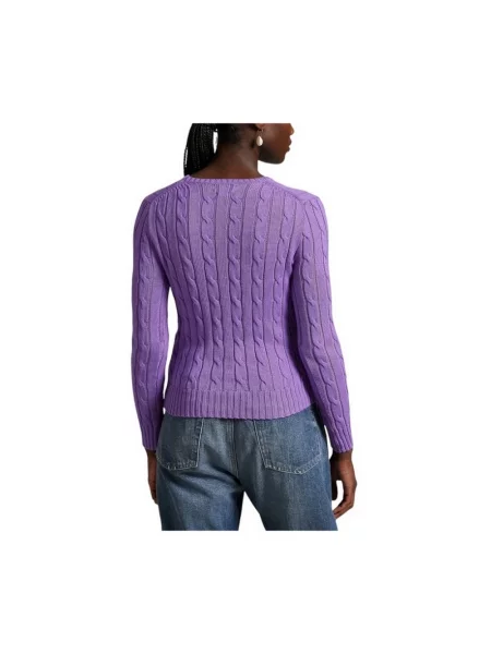 Sweter Ralph Lauren fioletowy