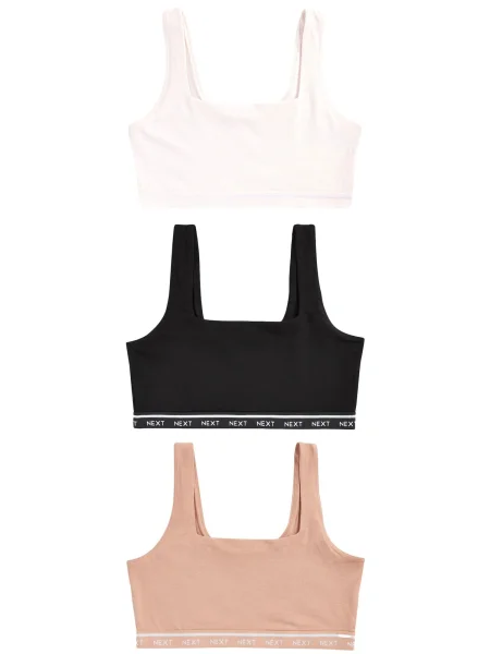 Next Sutien pielii / negru alb