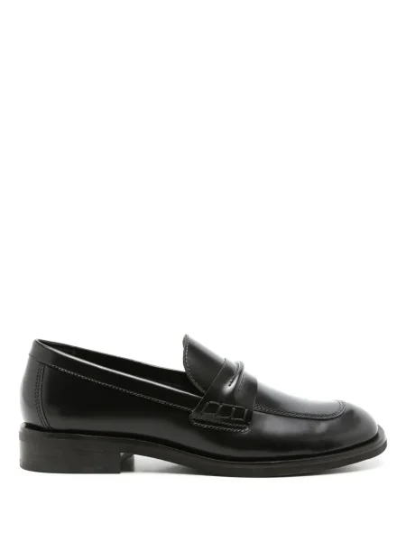 Pantofi loafer Sarah Chofakian din piele negru