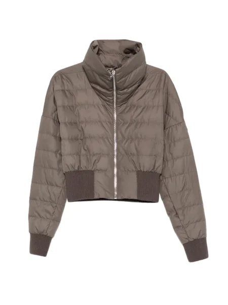 Geacă Moncler + Rick Owens maro