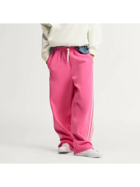 Adidas Originals Tepláky Adisignature 3 Stripes S Galonovými Pruhy růžová bílá