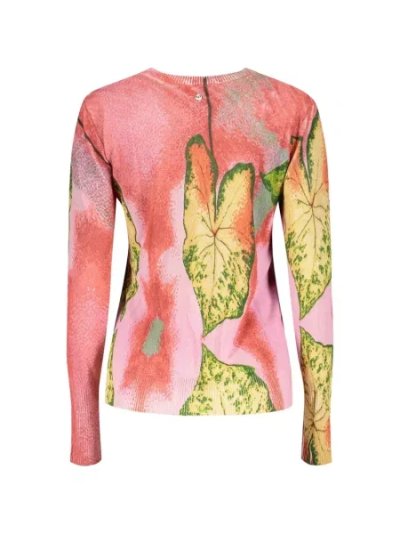 Pulover Desigual cu imagine roz