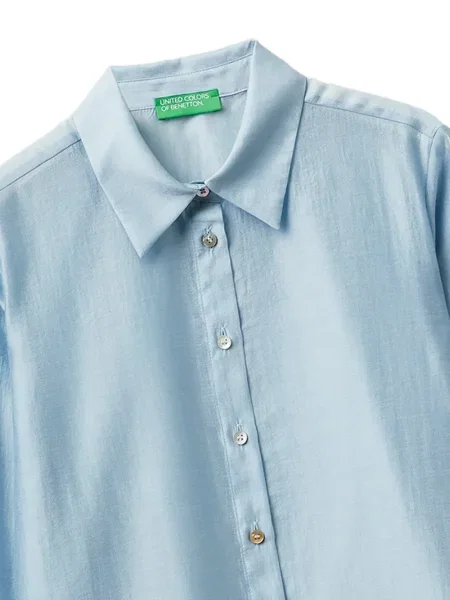 Cămașă Benetton albastru