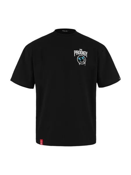 Trueprodigy Tricou Kenji F albastru / roșu / negru alb