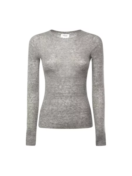 Dzianinowy sweter Ottodame szary