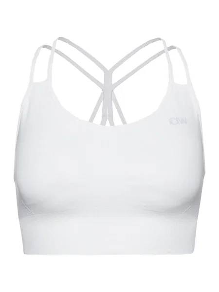 ICANIWILL Sutien sport Define / murdar alb