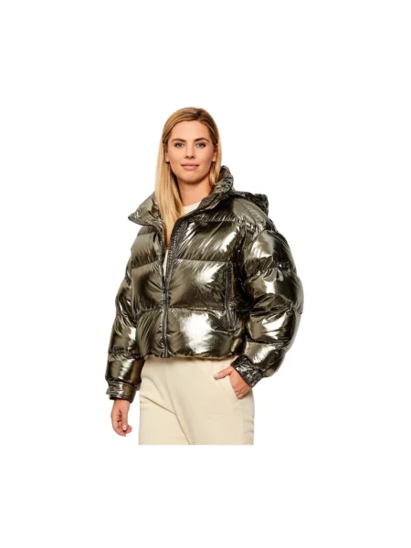 Kurtka puchowa Michael Kors zielona