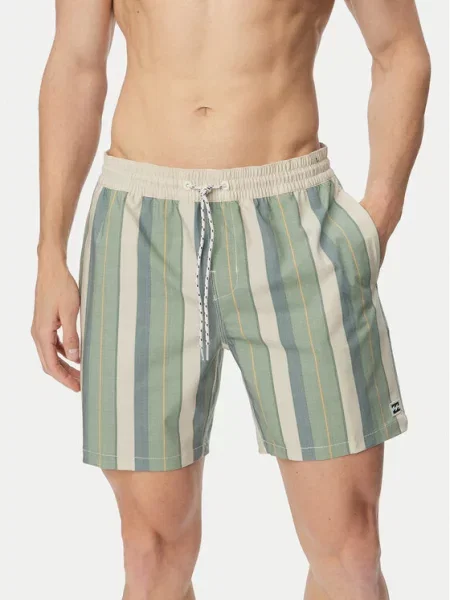 Billabong Pantaloni scurți pentru înot Sundays 17 verde