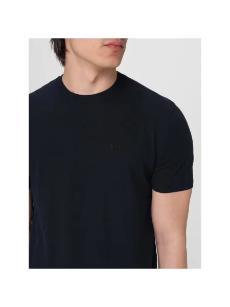 Armani Exchange t-shirt niebieska