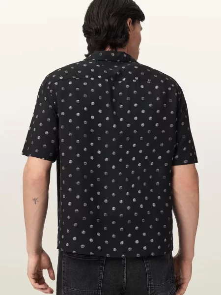 Сорочка з додаванням льону AllSaints UPTON