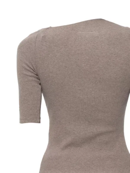 Pulover Mm6 Maison Margiela tricotate asimetric