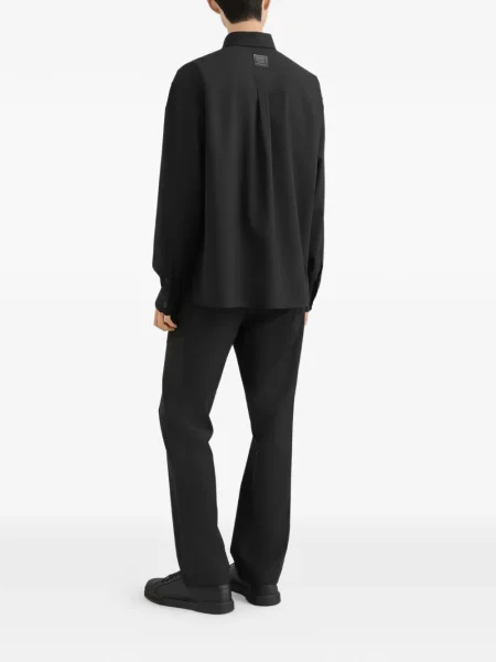 Cămașă Dolce & Gabbana lungă negru