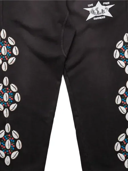 Pantaloni Barriers alergare negru