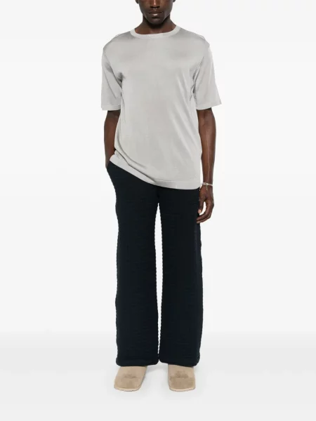 Pantaloni Isa Boulder albastru