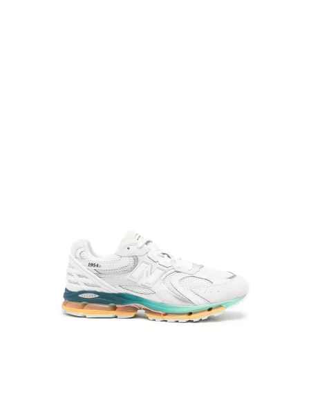 Sneakersy New Balance zamszowe białe