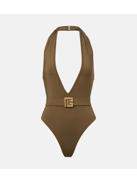 Costum de baie Balmain verde