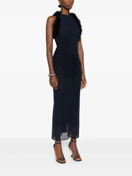 Rochie Mugler de costum albastru
