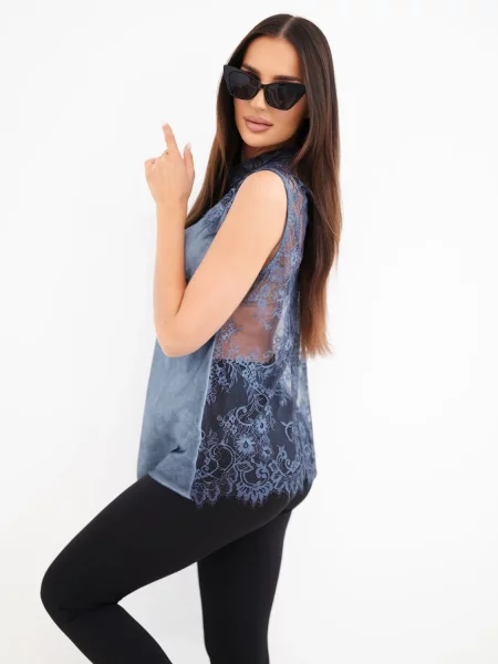 Bluza Kesi Włoski plava