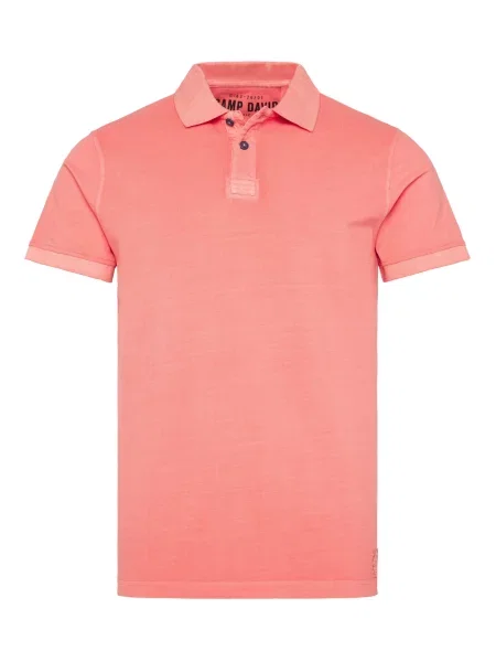 CAMP DAVID Tricou portocaliu somon negru