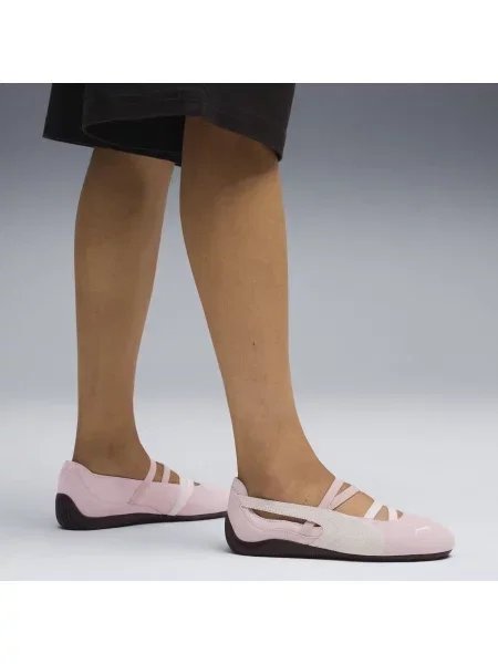 PUMA balerinki Speedcat Suede Ballet Buty różowy
