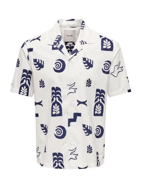 Only & Sons Ing ekrü / tengerészkék