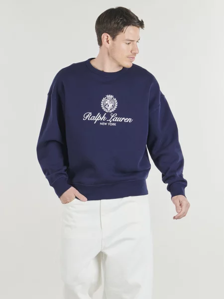 Hanorac crewneck Polo Ralph Lauren albastru